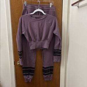 Material Girl Purple Joggers Set